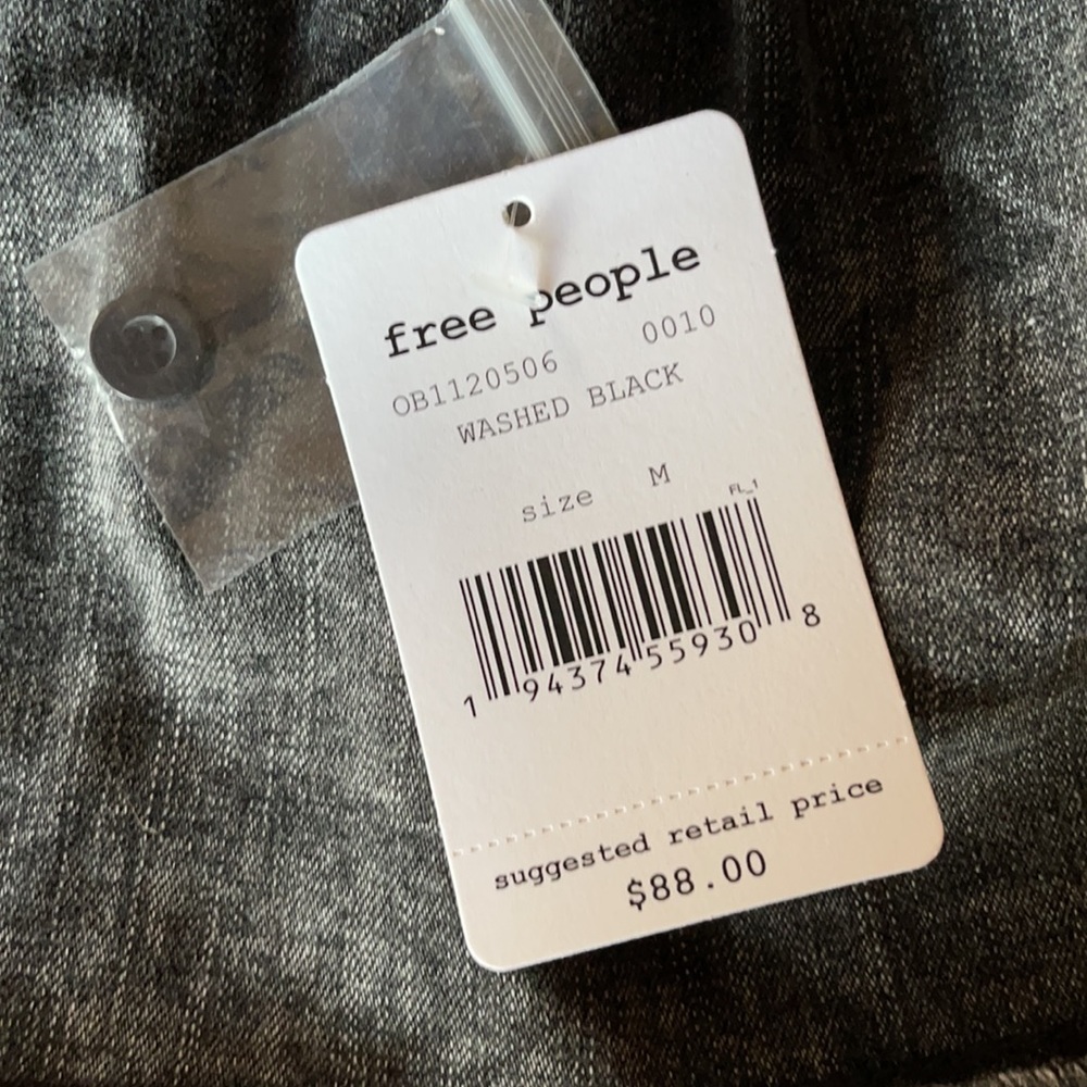 Denim Free People Crop Top (SOLD) - Picture 10 of 10